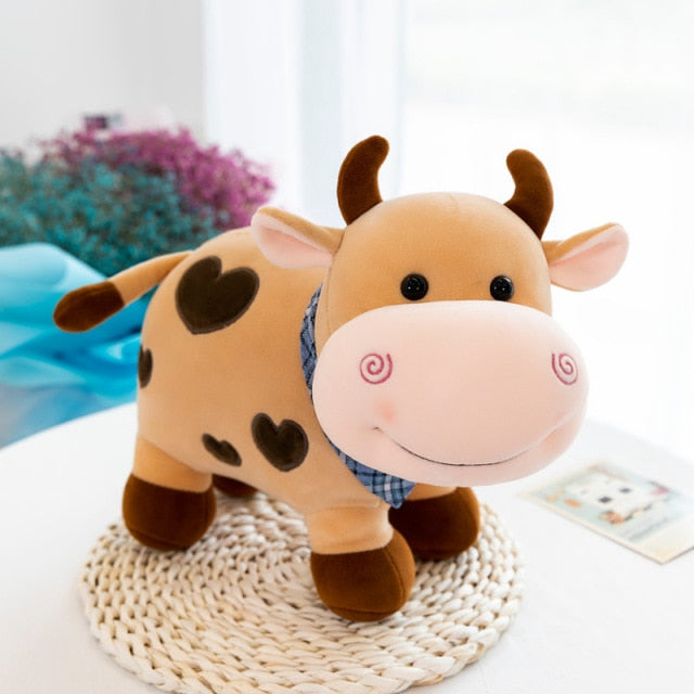 Cute Soft Cow Plush Toy For Kids