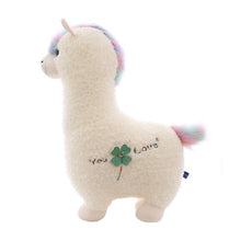 Load image into Gallery viewer, White Soft Alpaca Lama Stuffed Plush Toy
