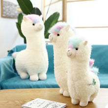 Load image into Gallery viewer, White Soft Alpaca Lama Stuffed Plush Toy
