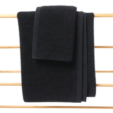 Load image into Gallery viewer, Black Bath Towel