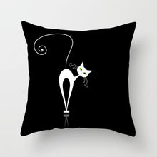 Load image into Gallery viewer, Cute Black Cat Pillows
