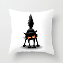 Load image into Gallery viewer, Cute Black Cat Pillows
