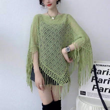 Load image into Gallery viewer, Knitted Women Shawl Poncho
