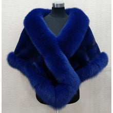 Load image into Gallery viewer, Thick Foax Fur Women Shawl
