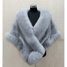 Load image into Gallery viewer, Thick Foax Fur Women Shawl
