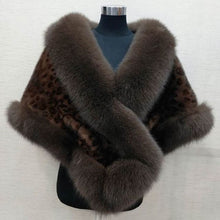 Load image into Gallery viewer, Thick Foax Fur Women Shawl
