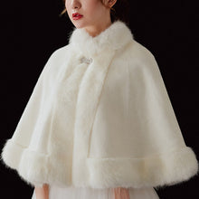 Load image into Gallery viewer, Faux Fur Bolero Shawl Women Jacket
