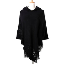 Load image into Gallery viewer, Stripe Bohemian Women Poncho Shawl
