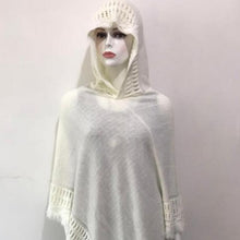 Load image into Gallery viewer, Stripe Bohemian Women Poncho Shawl
