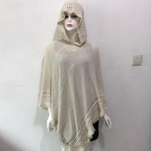 Load image into Gallery viewer, Stripe Bohemian Women Poncho Shawl
